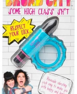 Broad City Respect Your Dick Vibrating Cock Ring