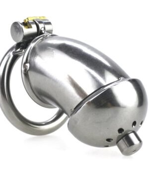 Built-in Lock Chastity Cage With Penis Plug