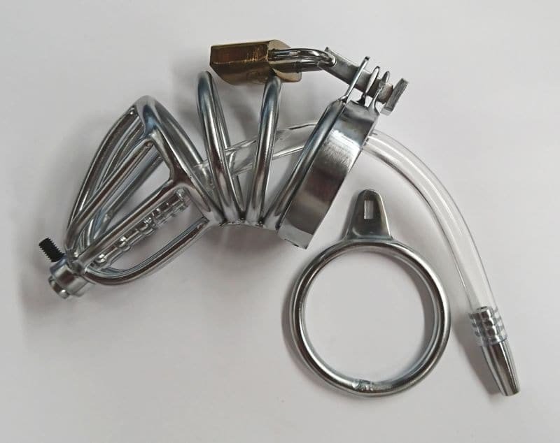 Chastity Device For Male & Urethral Tube