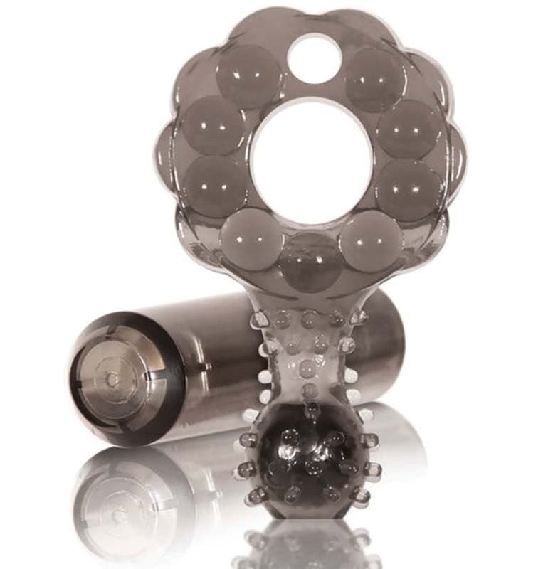 Crossbones Mighty Marble Single Bullet Smoke