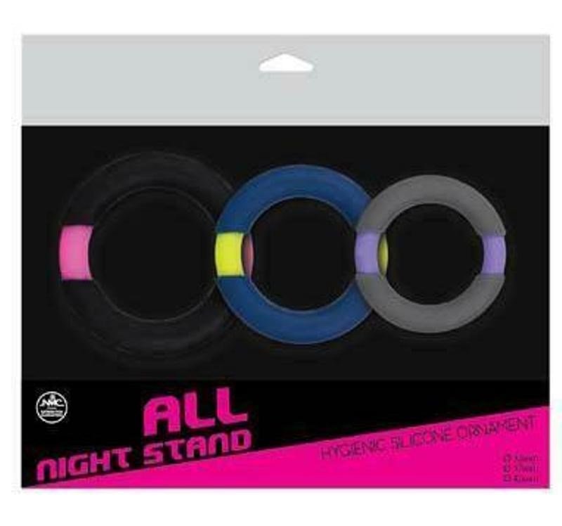 All Night Stand 3 Cock Ring Set