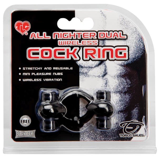 All Nighter Dual Wireless Cock Ring