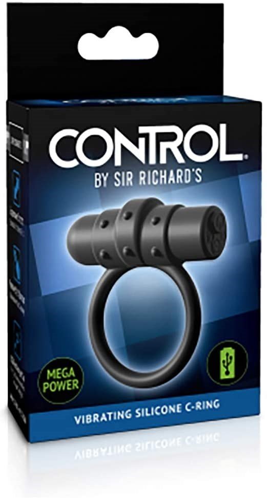 Control Vibrating Silicone C-Ring