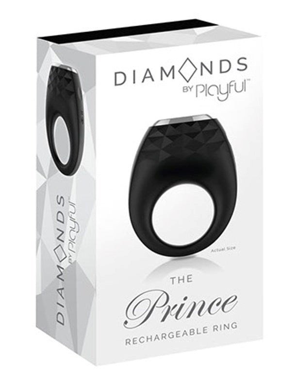 Diamonds by Playful The Prince Rechargeable Ring