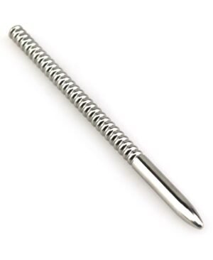 Double Spear Ribbed Urethral Sound