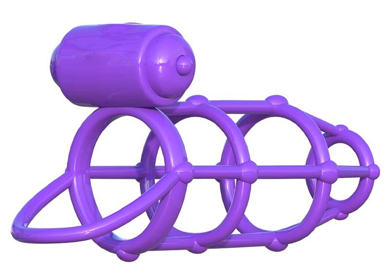 Fantasy C-Ringz Vibrating Climax Cage