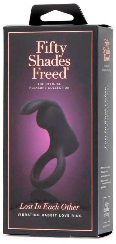 Fifty Shades Freed Lost In Each Other Vibrating Rabbit Love Ring