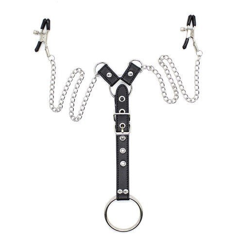 Nipple Clamps And Cock Ring