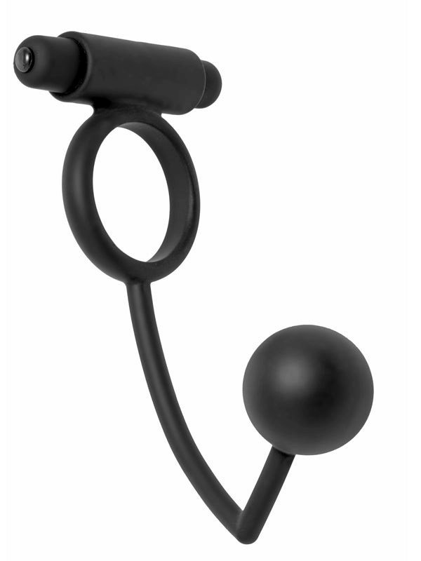 Prostatic Play Odyssey Vibrating Cock Ring and Anal Stimulator