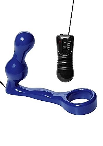 The Spire Quattro Vibrating Cock Ring with Anal Plug