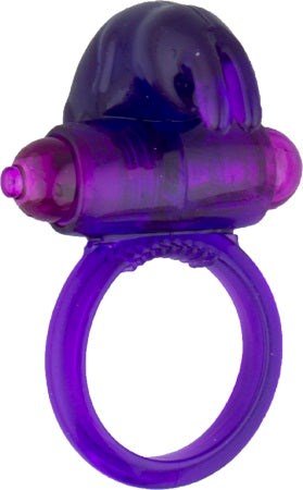 Ultra Soft Rabbit Cock Ring Lavender