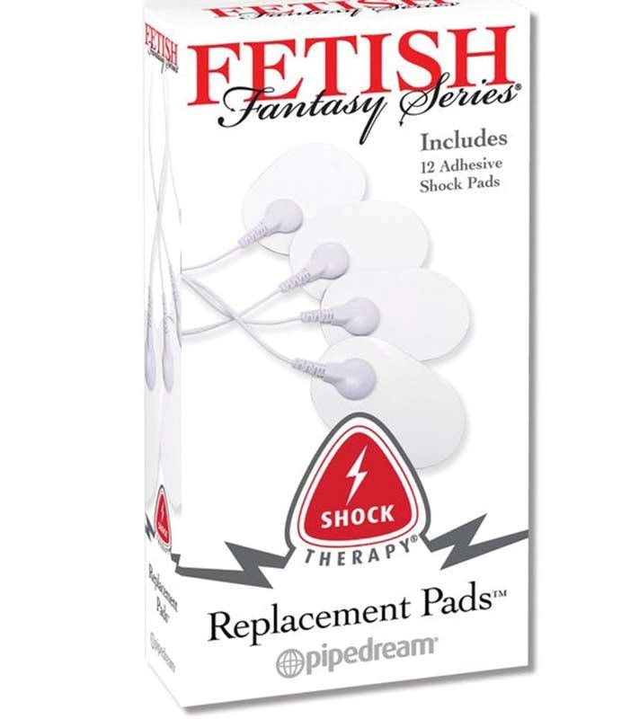 Fetish Fantasy Shock Therapy Replacement Pads 12 Pieces