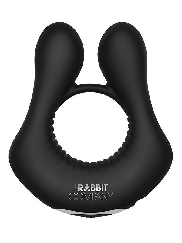 The Deluxe Rabbit Vibrating Silicone Cock Ring