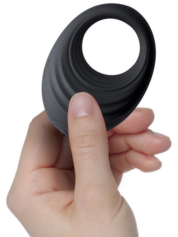 Spire Vibrating Liquid Silicone Cock Ring