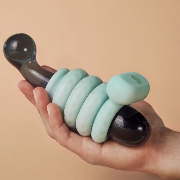 OHNUT Vibrating Buffer Penis Ring To Limit Insertion Length