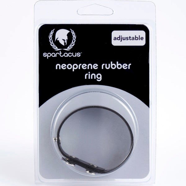 Rubberline Neoprene 3-Snap C-Ring Bondage Accessory