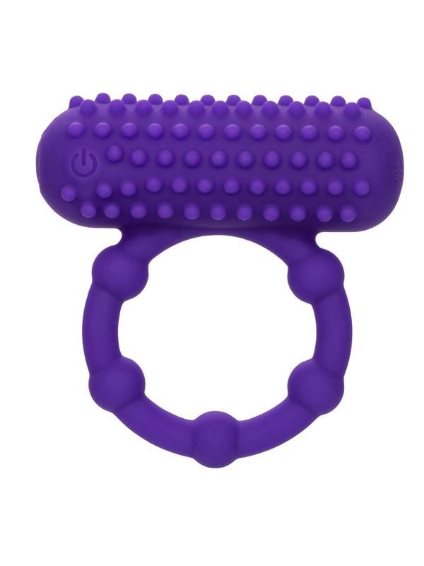 Silicone 12 Functions Rechargeable 5 Bead Maximus Ring