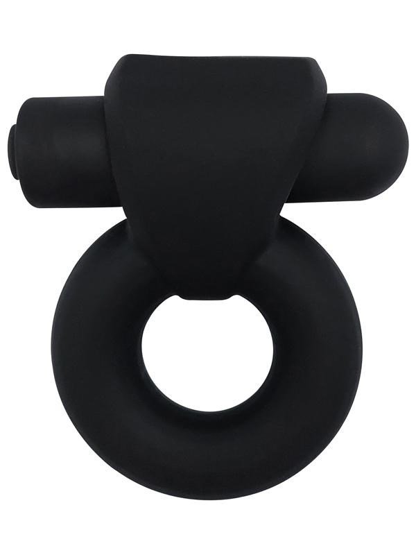 Playful Nero Liquid Silicone Vibe Cock Ring