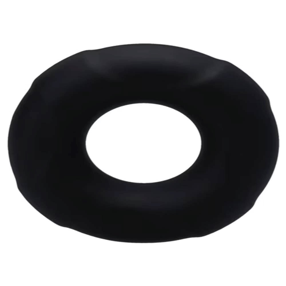 Tantus Buoy Stretchy Silicone Cock Ring Onyx