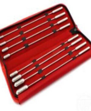 BDSTyle Screw Up Male Urethral Sounding Set 8 Pieces