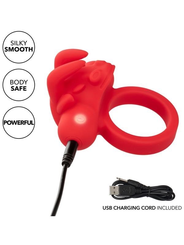 California Exotics Silicone Rechargeable The Matador Erection Enhancer Ring