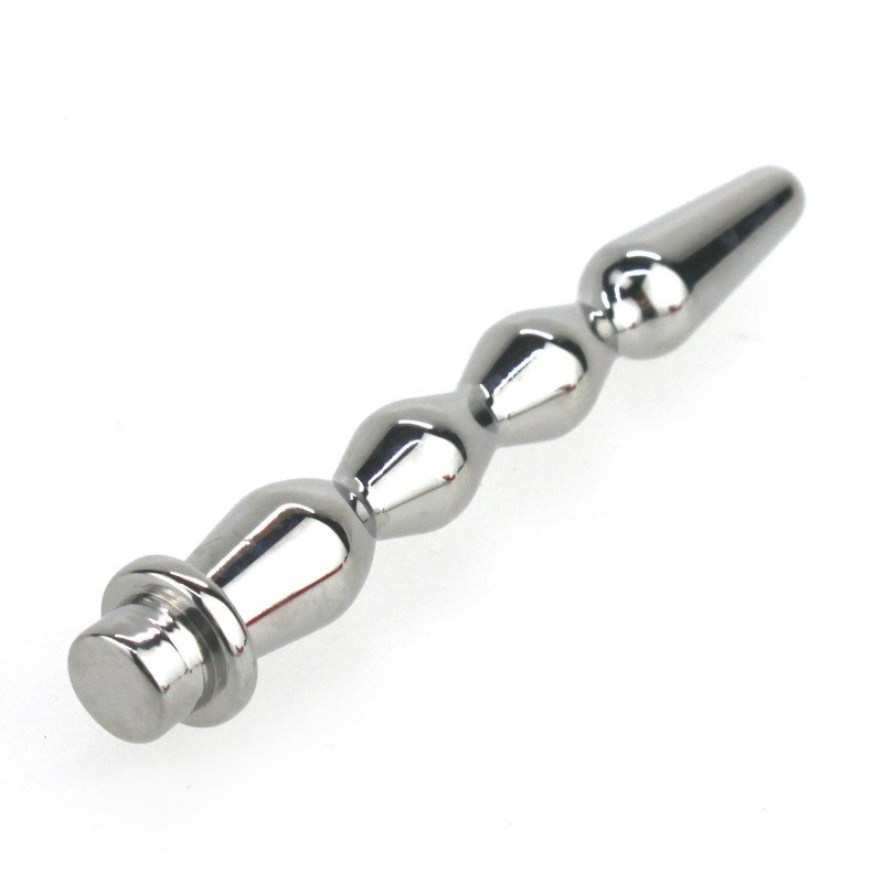 Solid Urethral Sound Penis Pin with Disc