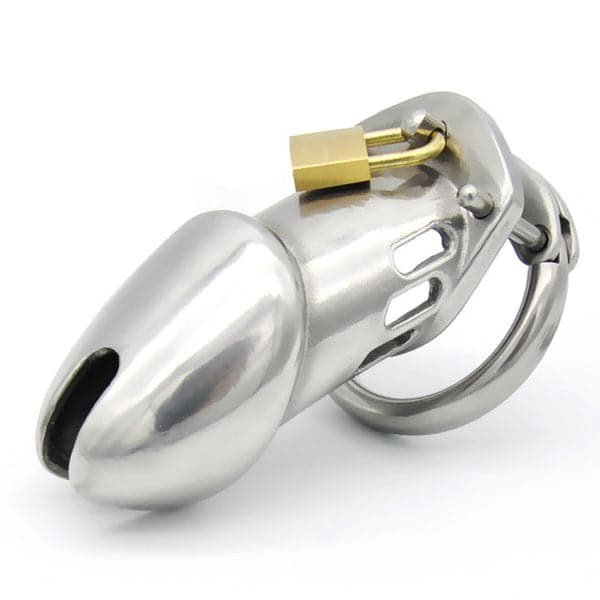 Double Barrel Silverado Male Chastity Device