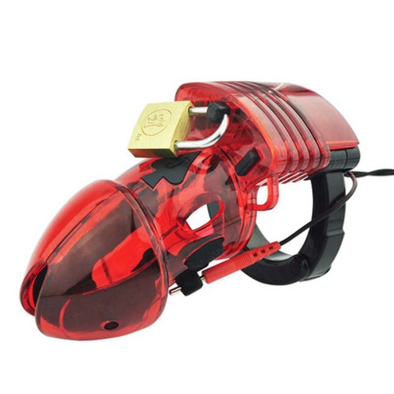 E-Stim Male Chastity Cage & Remote