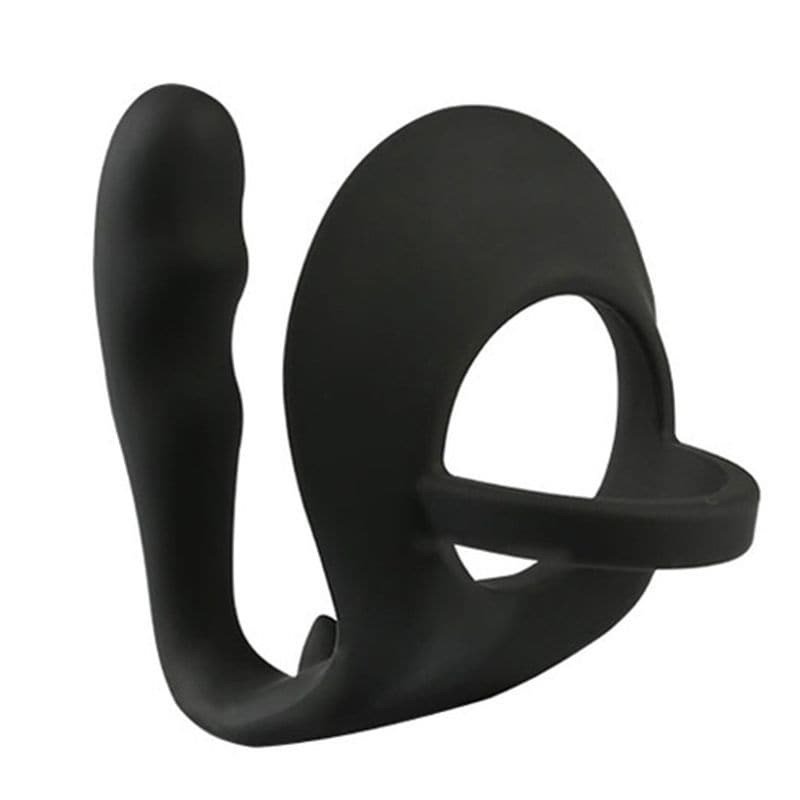 Erection Enhancing Cock Ring and Plug