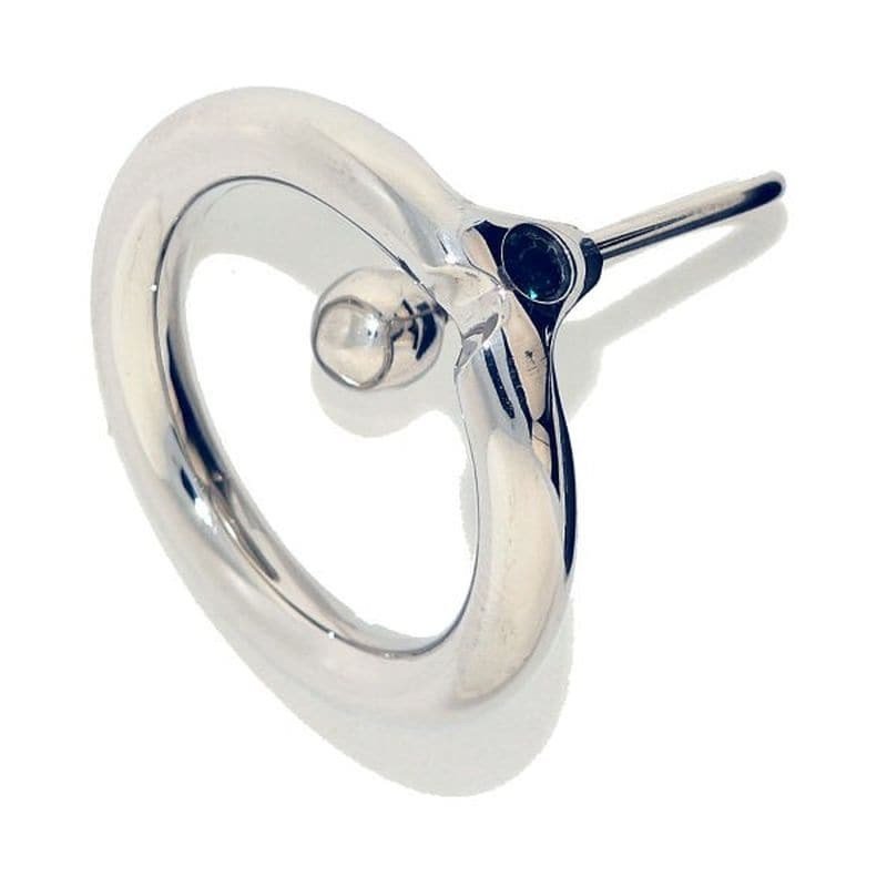 Fancy Sperm Stopper Black Crystal