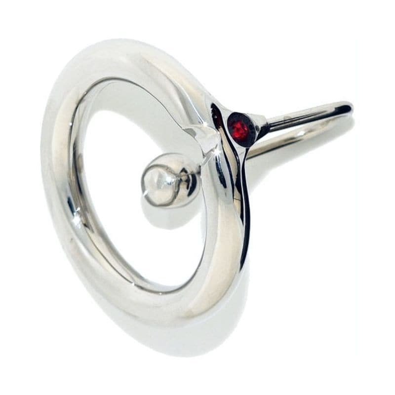 Fancy Sperm Stopper Ruby Crystal