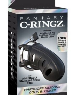 Fantasy C-Ringz Hardcore Silicone Cock Blocker