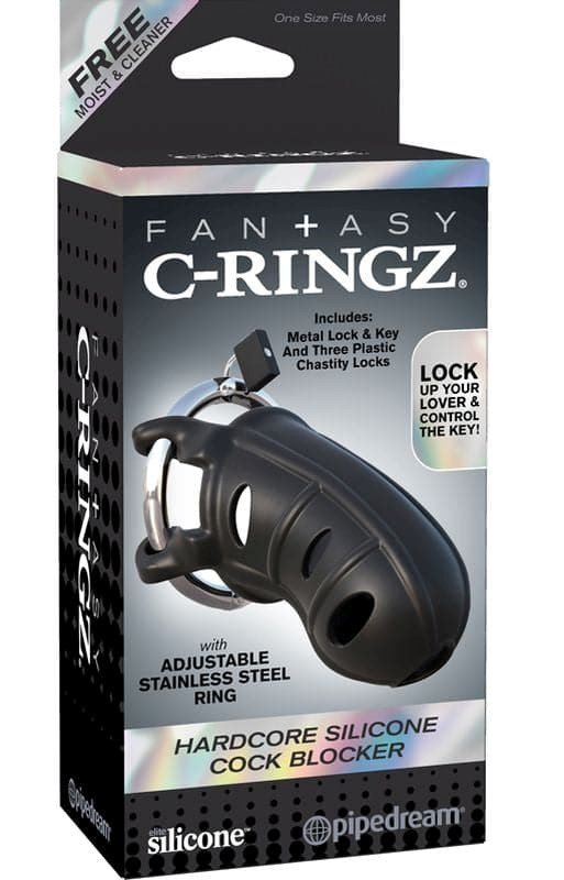 Fantasy C-Ringz Hardcore Silicone Cock Blocker