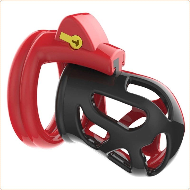 La Color Rounded Male Cock Cuff Chastity Cage