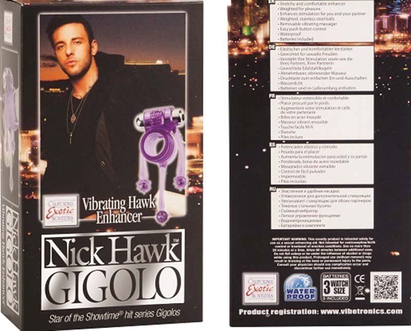 Nick Hawk GIGOLO Vibrating Hawk Enhancer
