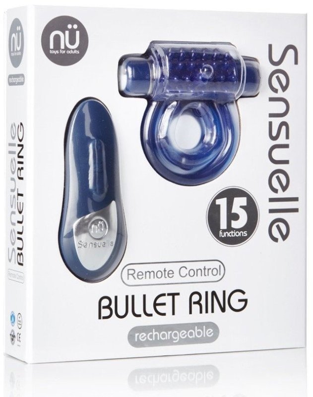 Nu Sensuelle Remote Control Bullet Ring