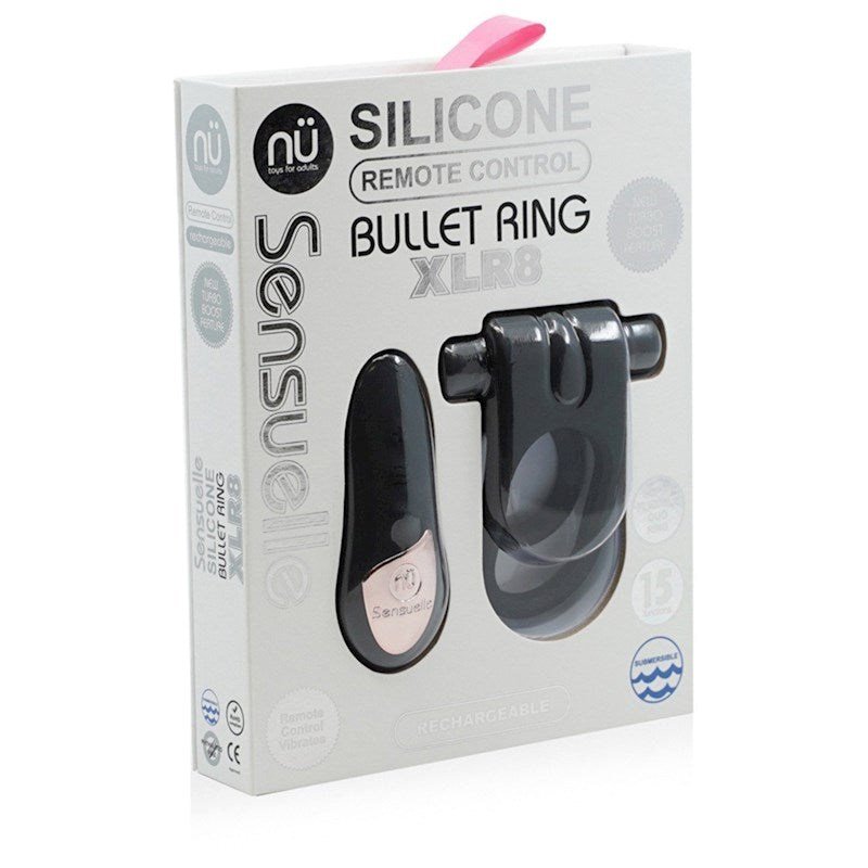 Nu Sensuelle SURGE Ring with Remote Control XLR8