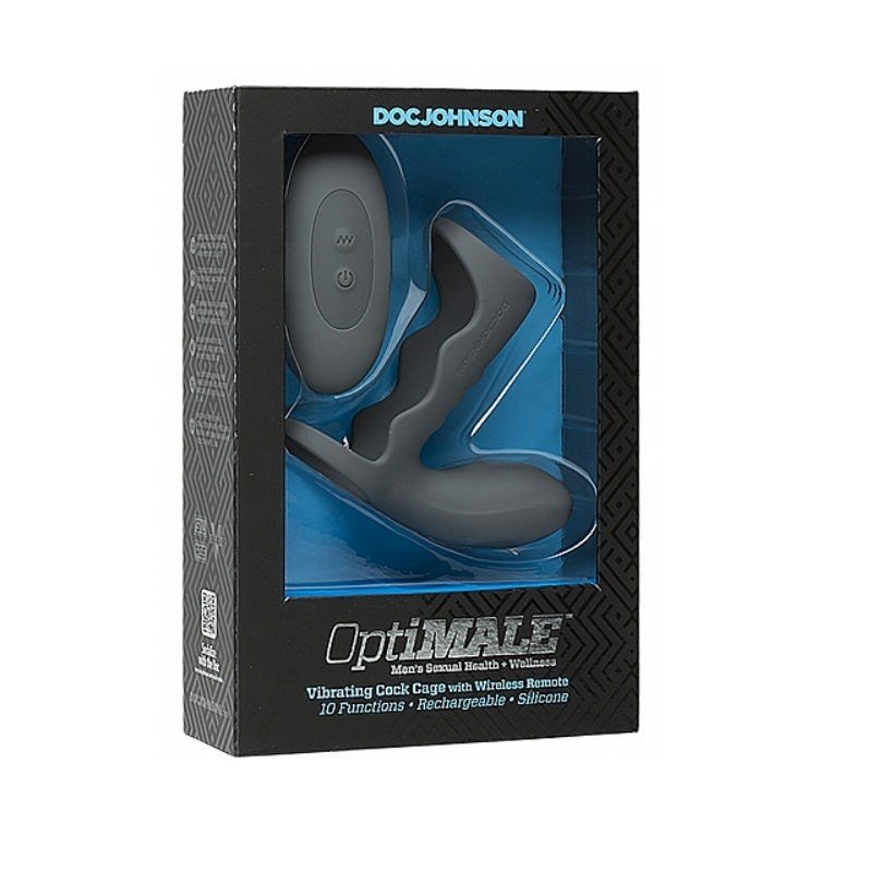 Optimale Vibrating Cock Cage with Remote