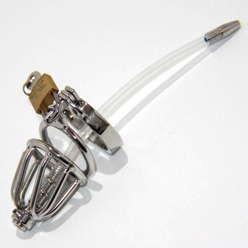 Pisser Steel Chastity Cage