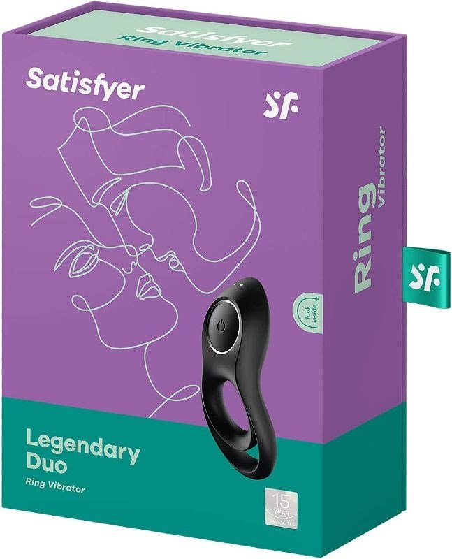 Satisfyer Legendary Duo Ring Black