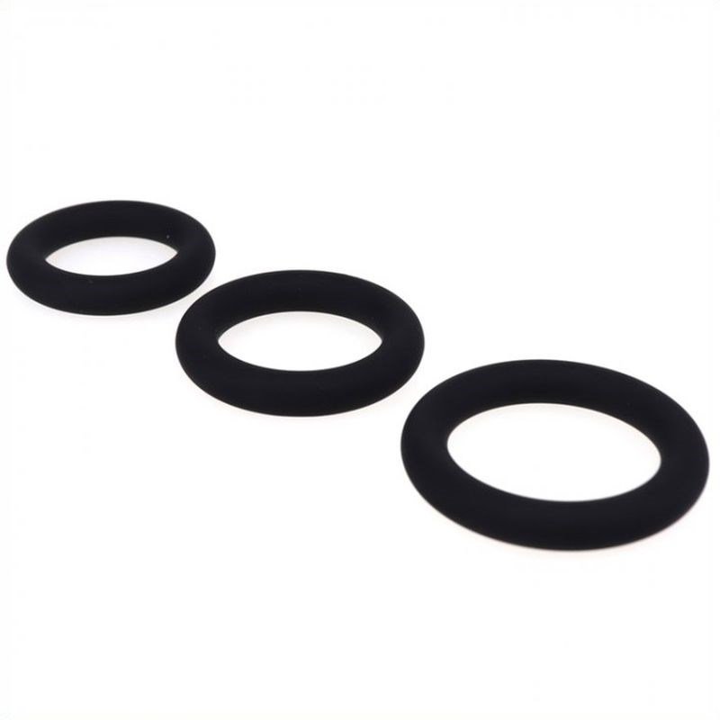 Silicone Cock Ring Set