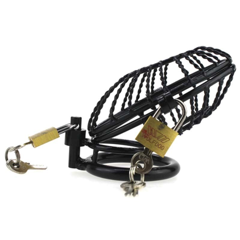 Twisted Side Entry Chastity Device
