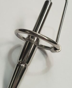 Urethral Ridged Urethral Probe With Glans Ring
