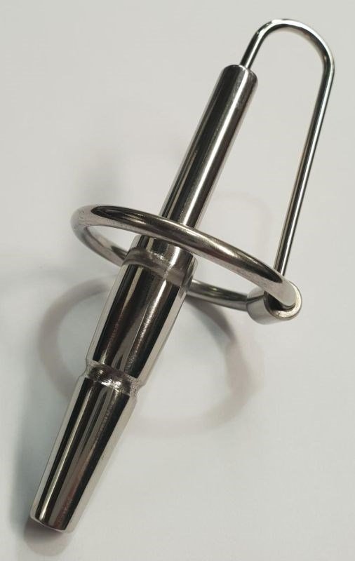 Urethral Ridged Urethral Probe With Glans Ring